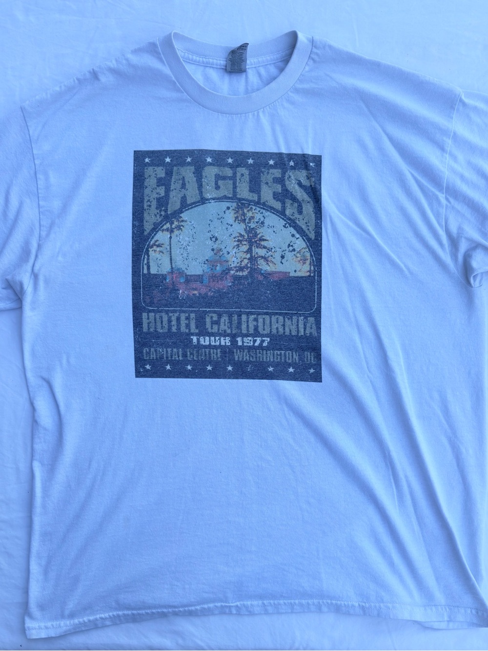 Source Unknown White Eagles 'Hotel California' Graphic Tee